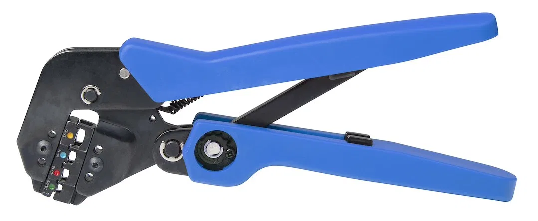703035 – ANCOR Crimping Tool, For 26-10 Gauge Wire Vinyl/ Nylon Insulated Terminal And Connector Angled Double Crimp ...